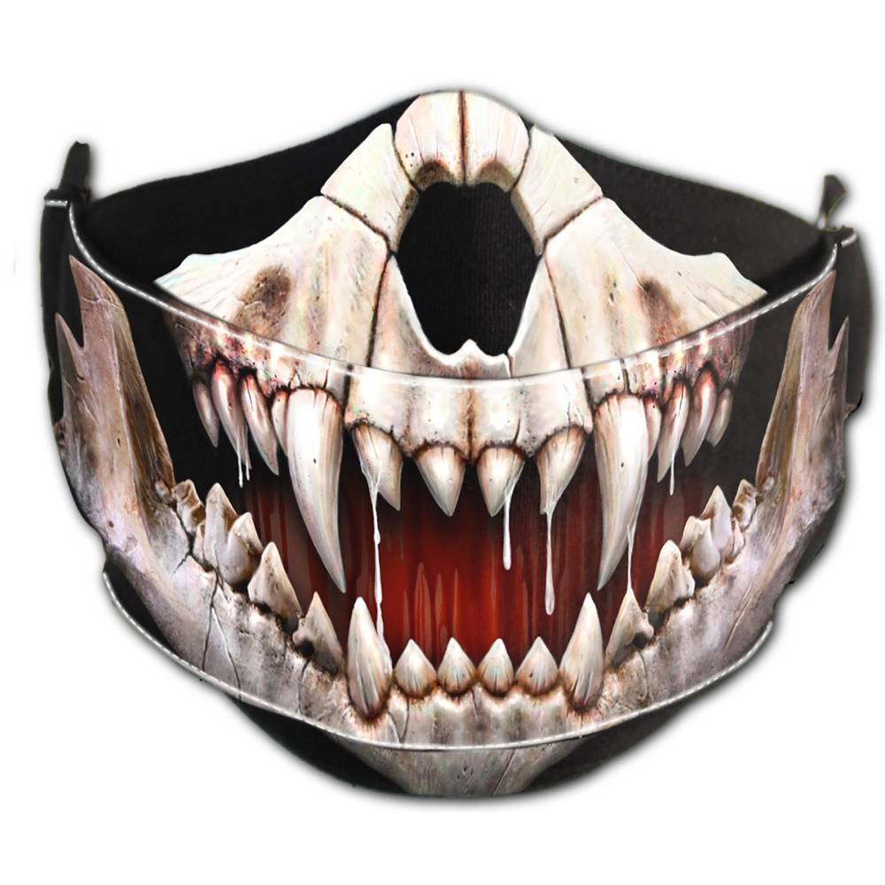 Spiral - ROCK JAW Face mask - Face mask - Black